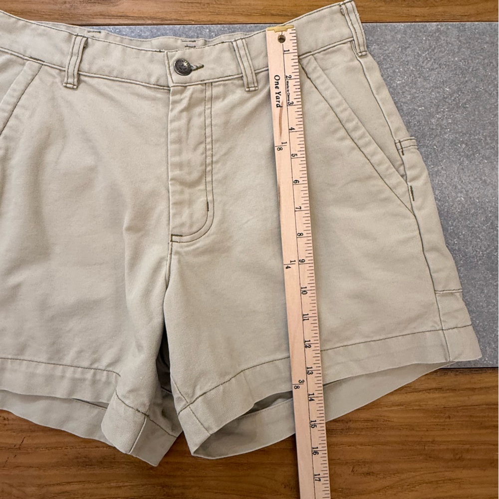 Patagonia Men's Tan Stand Up Shorts Organic Cotton Canvas 5” Inseam Size 30 - Picture 8 of 9